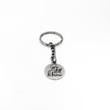 Christian Gift, Be Still And Know Keychain, Psalm 46 10, Scripture Quote, Scripture Keychain, Faith Charm, Christian Charm, Religious Gift