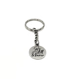 Christian Gift, Be Still And Know Keychain, Psalm 46 10, Scripture Quote, Scripture Keychain, Faith Charm, Christian Charm, Religious Gift