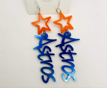 Astros Earrings