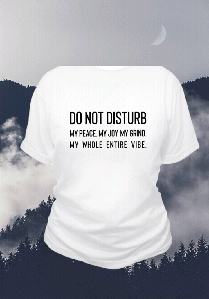 Do Not Disturb Short Sleeve T-shirt